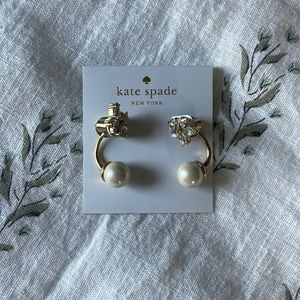 Kate Spade Pearl Drop Statement Earrings